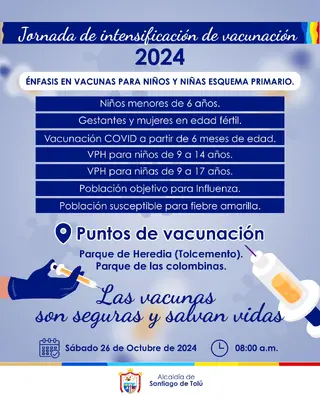 JORNADA DE INTENSIFICACIÓN VACUNACIÓN 2024