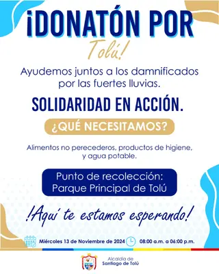 ¡DONATÓN POR TOLÚ!