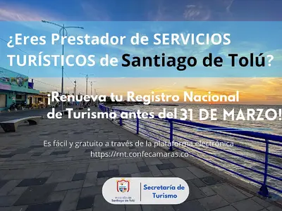 Secretaría de Turismo te insta a renovar tu Registro Nacional de Turismo - RNT