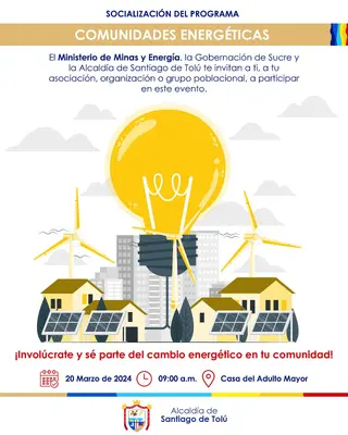 Socialización del Programa Comunidades Energéticas